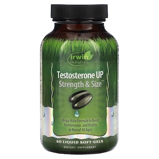 Foto 1 | Suplemento Irwin Naturals Testosterone Up Strength & Size 60 Cápsulas Blandas - Venta Internacional.