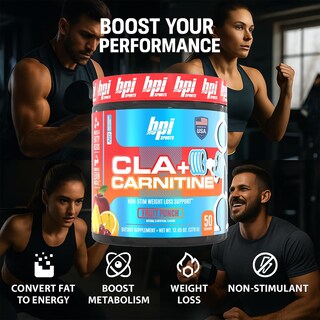 Foto 3 | El Suplemento Bpi Health Cla Y Carnitina Aumentan El Rendimiento - Venta Internacional.