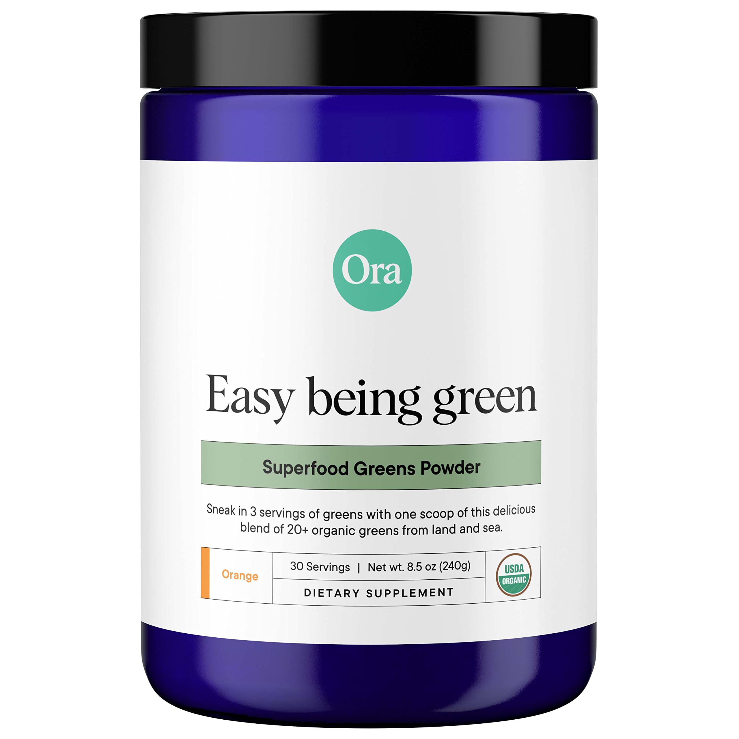 Foto 2 pulgar | Greens Powder Ora  Sabor Cítrico Orgánico  Vegano Y Sin Gluten - Venta Internacional.