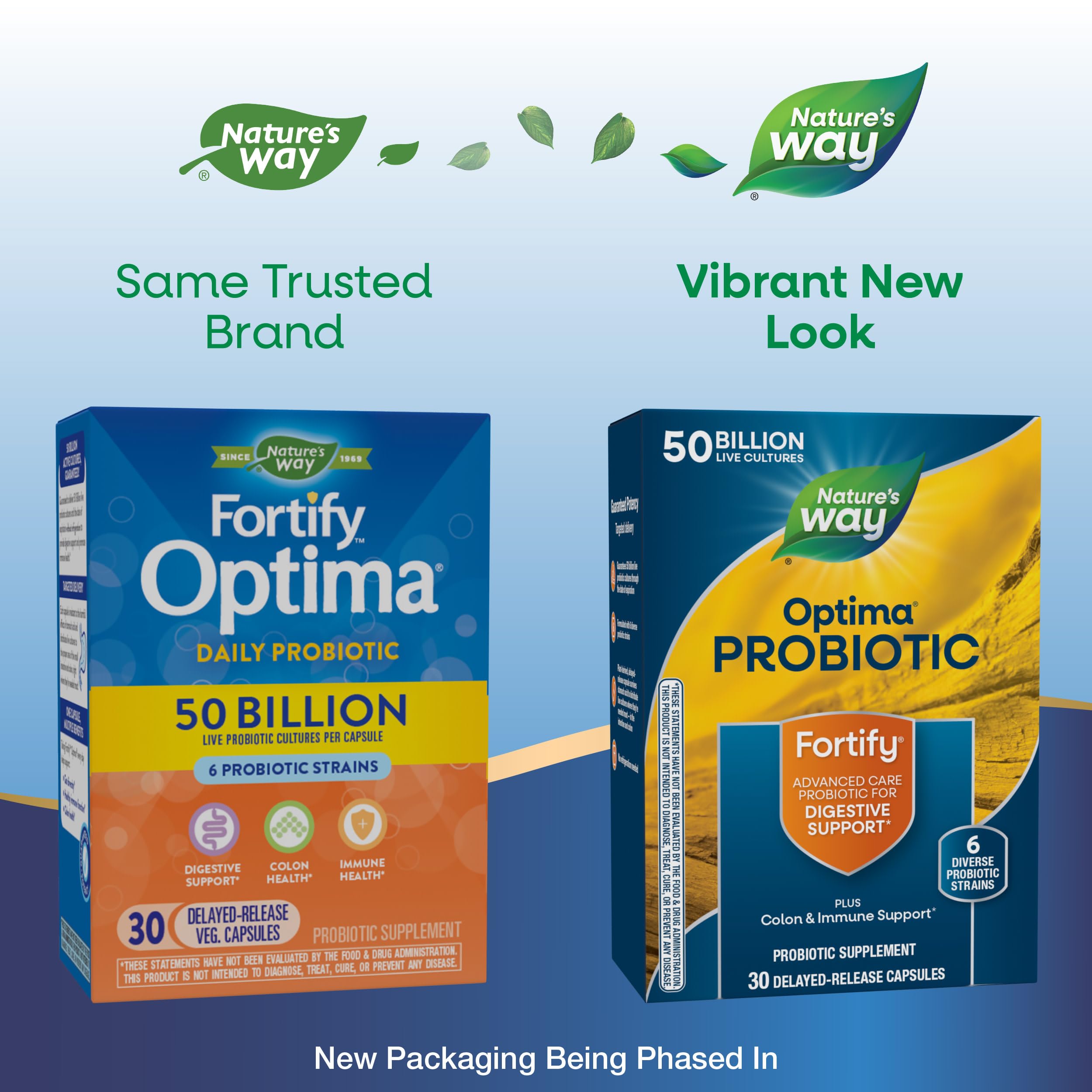 Foto 2 | Probiótico Nature's Way Fortify Optima 50 Mil Millones  30 Cápsulas - Venta Internacional.