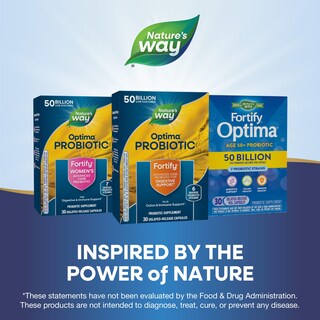 Foto 7 | Probiótico Nature's Way Fortify Optima 50 Mil Millones 30 Cápsulas - Venta Internacional.