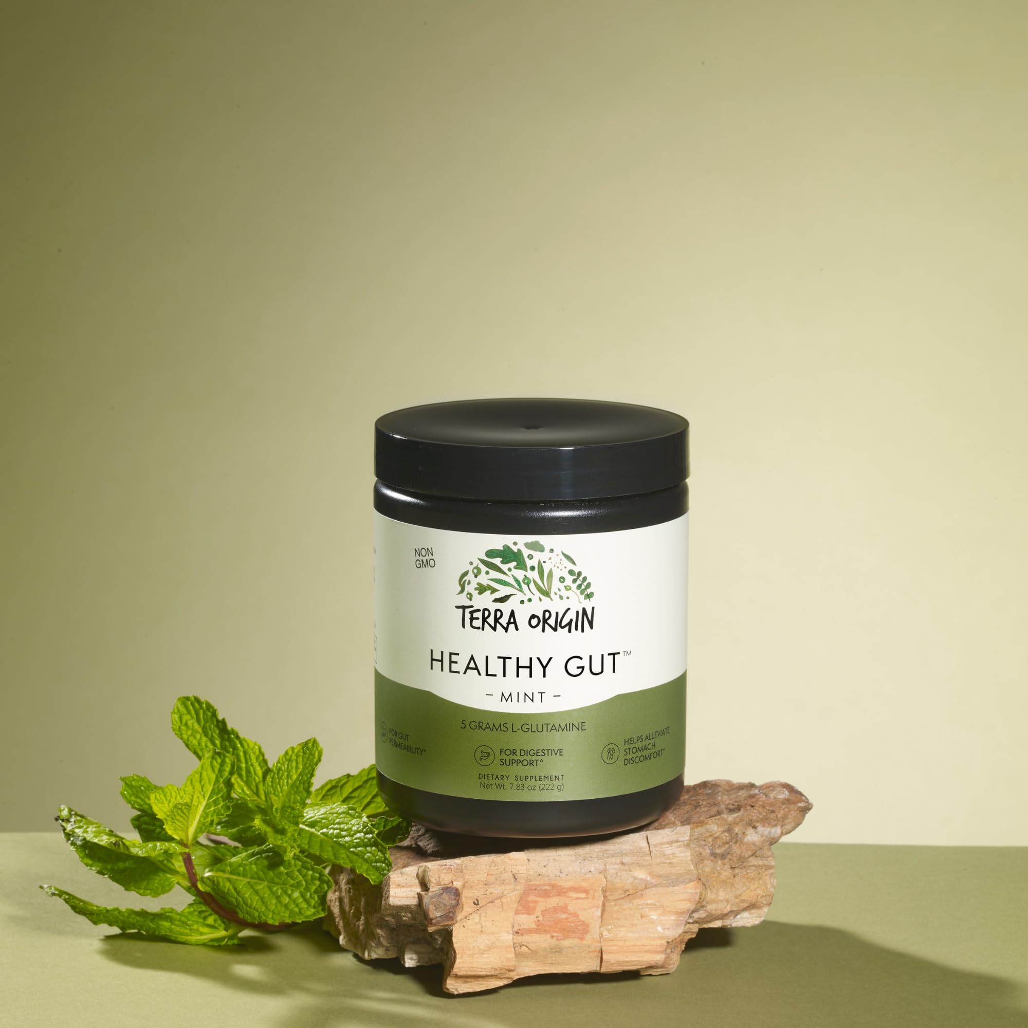 Foto 2 | Suplemento Terra Origin Healthy Gut Para 30 Porciones Con Sabor A Menta - Venta Internacional.