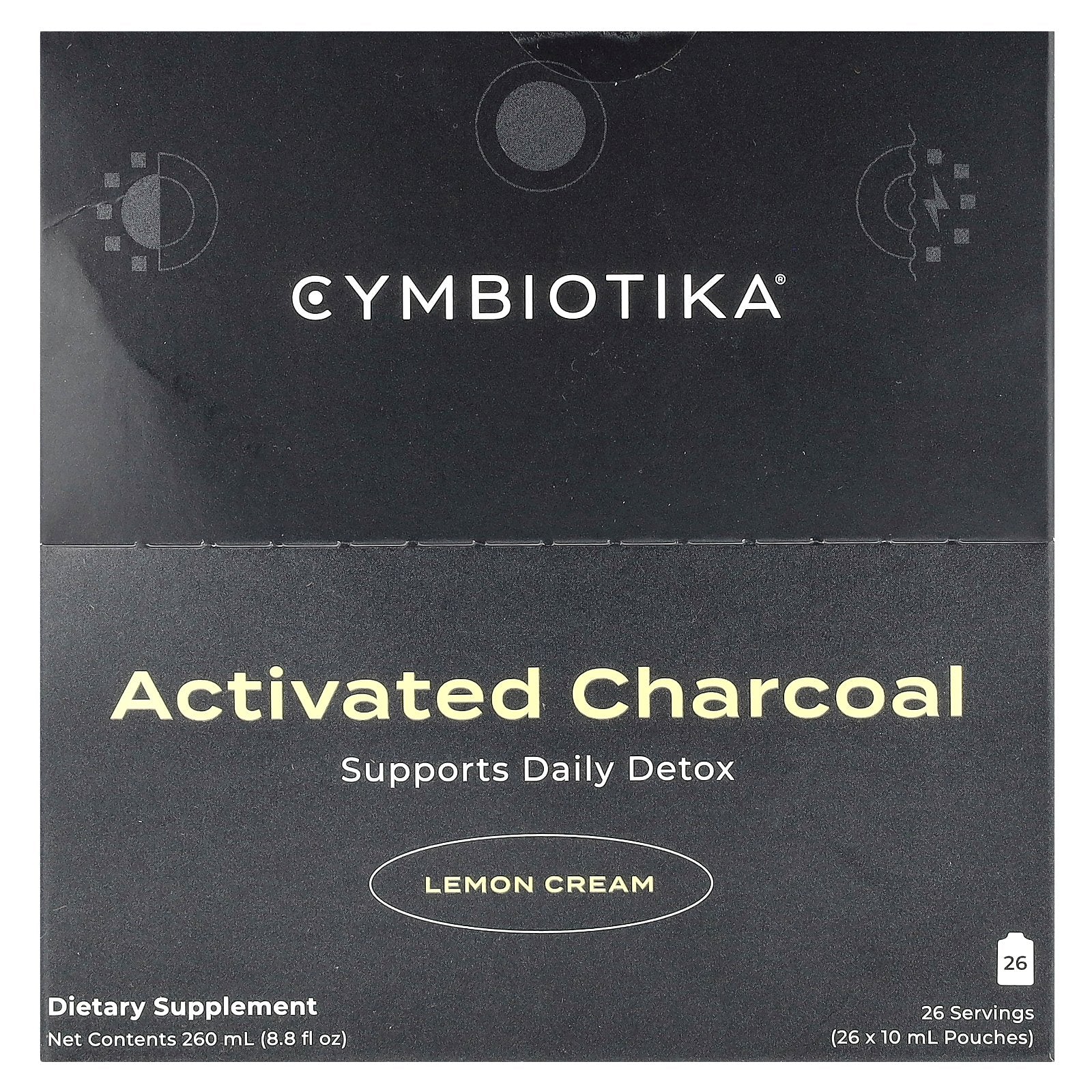 Foto 2 pulgar | Suplemento Cymbiotika Crema De Limón Con Carbón Activado 26 X 10 Ml - Venta Internacional.