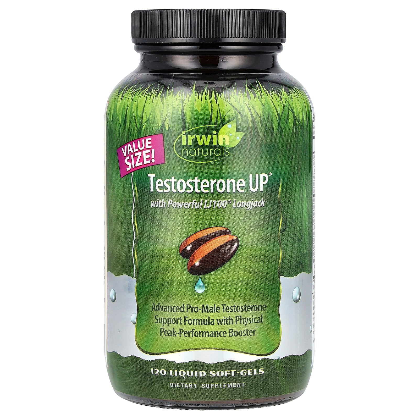 Foto 2 pulgar | Complemente Testosterone Up De Irwin Naturals Con 120 Cápsulas Blandas Lj100 - Venta Internacional.