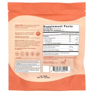 Foto 2 | Gomitas Organifi Better Biome Sweet Apple 60 Unidades - Venta Internacional.