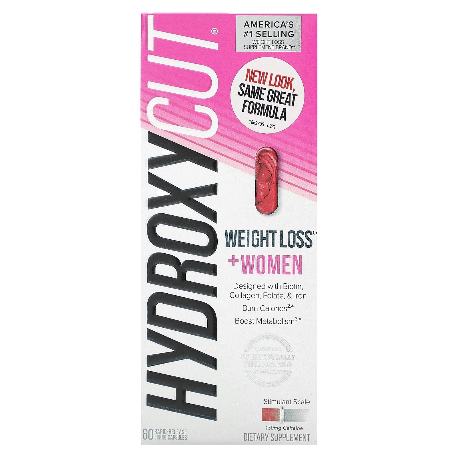 Foto 1 | Suplemento Hydroxycut Para Bajar De Peso Para Mujeres  60 Cápsulas Líquidas - Venta Internacional.