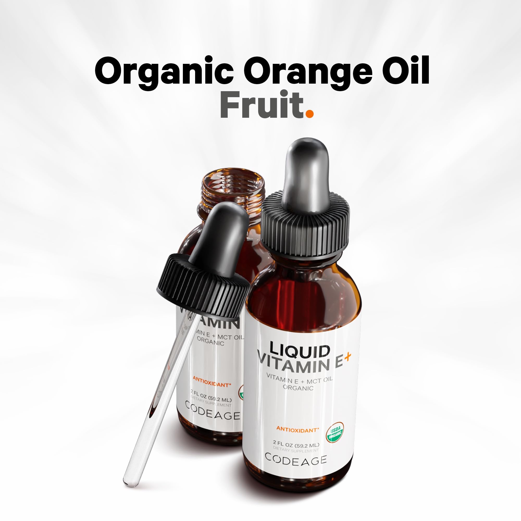 Foto 4 | Suplemento Líquido De Vitamina E Codeage  60 Porciones  60 Ml - Venta Internacional.