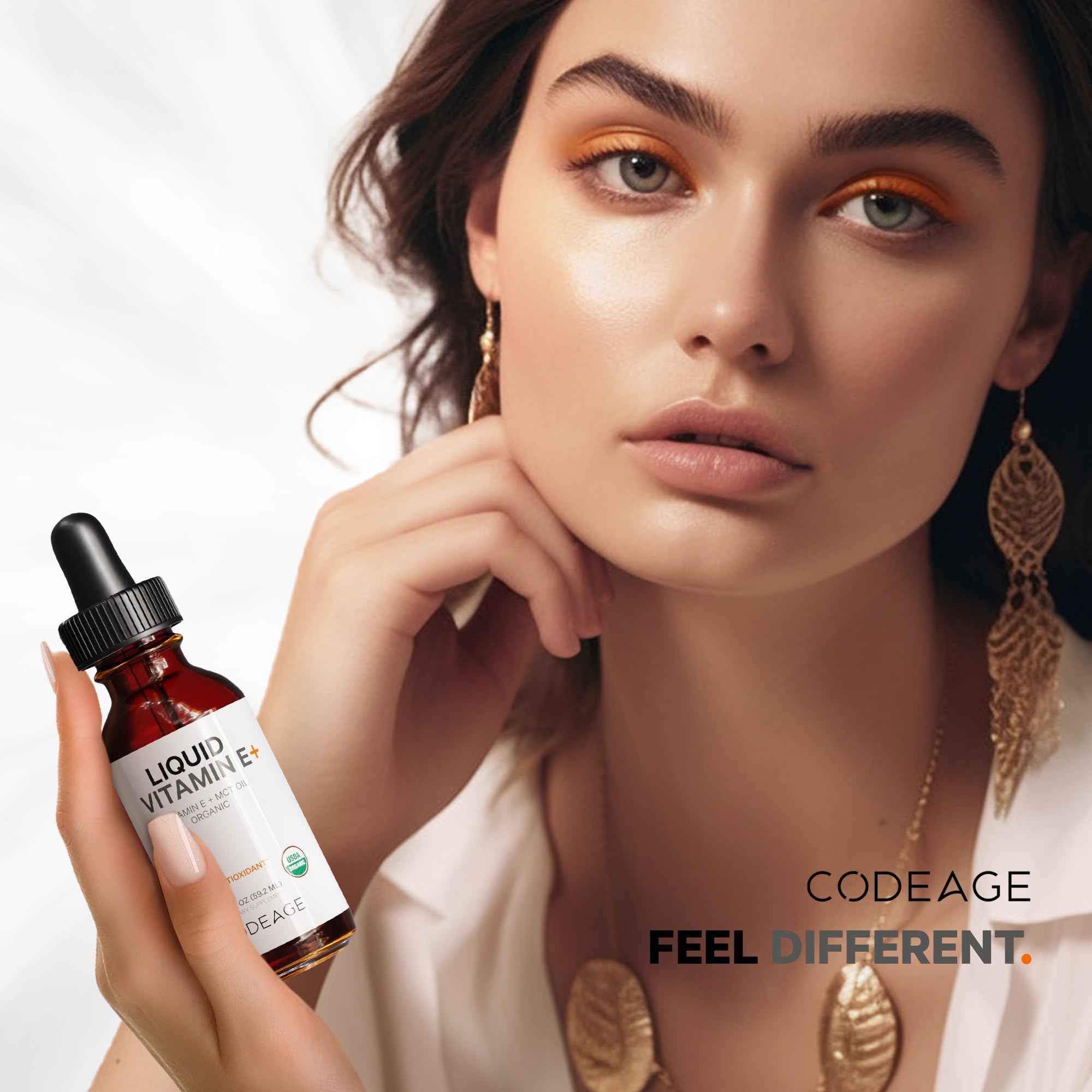 Foto 7 | Suplemento Líquido De Vitamina E Codeage  60 Porciones  60 Ml - Venta Internacional.