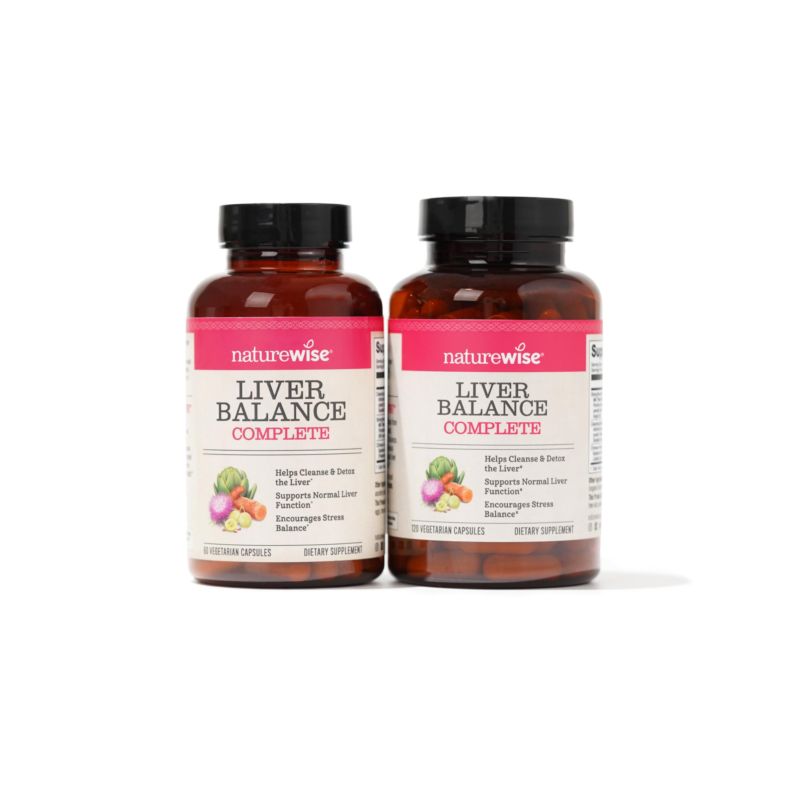 Foto 3 | Suplemento Naturewise Liver Balance Detox 60 Cápsulas - Venta Internacional.