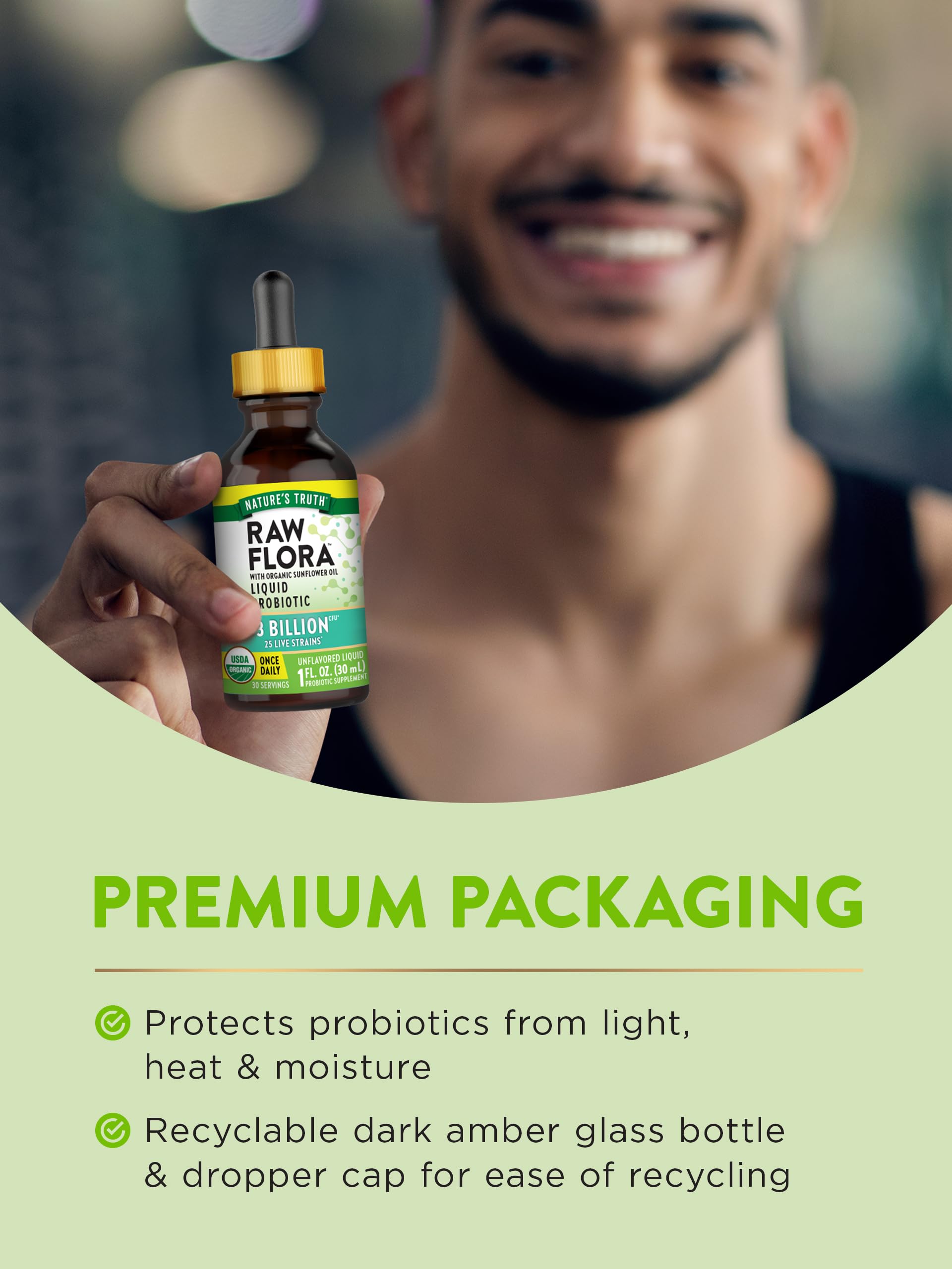 Foto 6 | Probiótico Líquido Nature's Truth Raw Flora 25 Mil Millones de Cfu - Venta Internacional