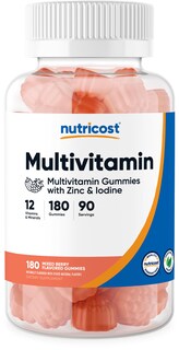 Foto 1 | Multivitamínico Nutricost 180 Gomitas - Venta Internacional