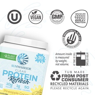 Foto 3 | Mezcla De Agua Proteica Sunwarrior 420 g-Venta Internacional