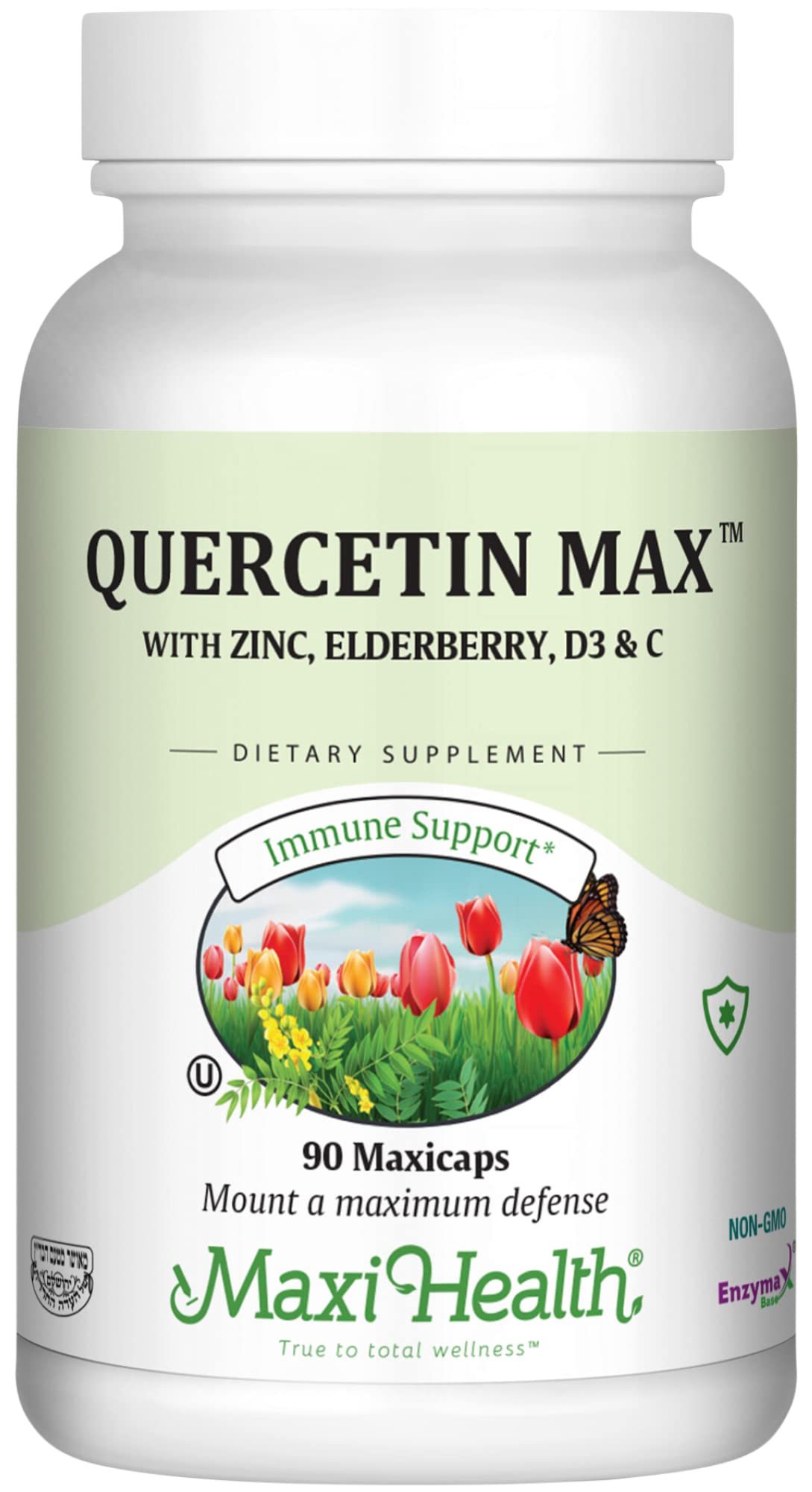Foto 2 pulgar | Suplemento De Salud Maxi Health Quercetina 500 Mg Con Zinc 30 Mg - Venta Internacional.