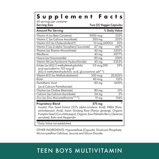 Foto 2 | Suplemento Michael's Health Naturopathic Teen Boys 120 Cápsulas - Venta Internacional