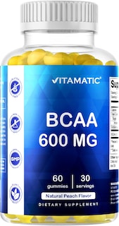 Foto 1 | Suplementos Vitamatic Bcaa En Gomitas 600 Mg, 60 Gomitas Veganas - Venta Internacional.