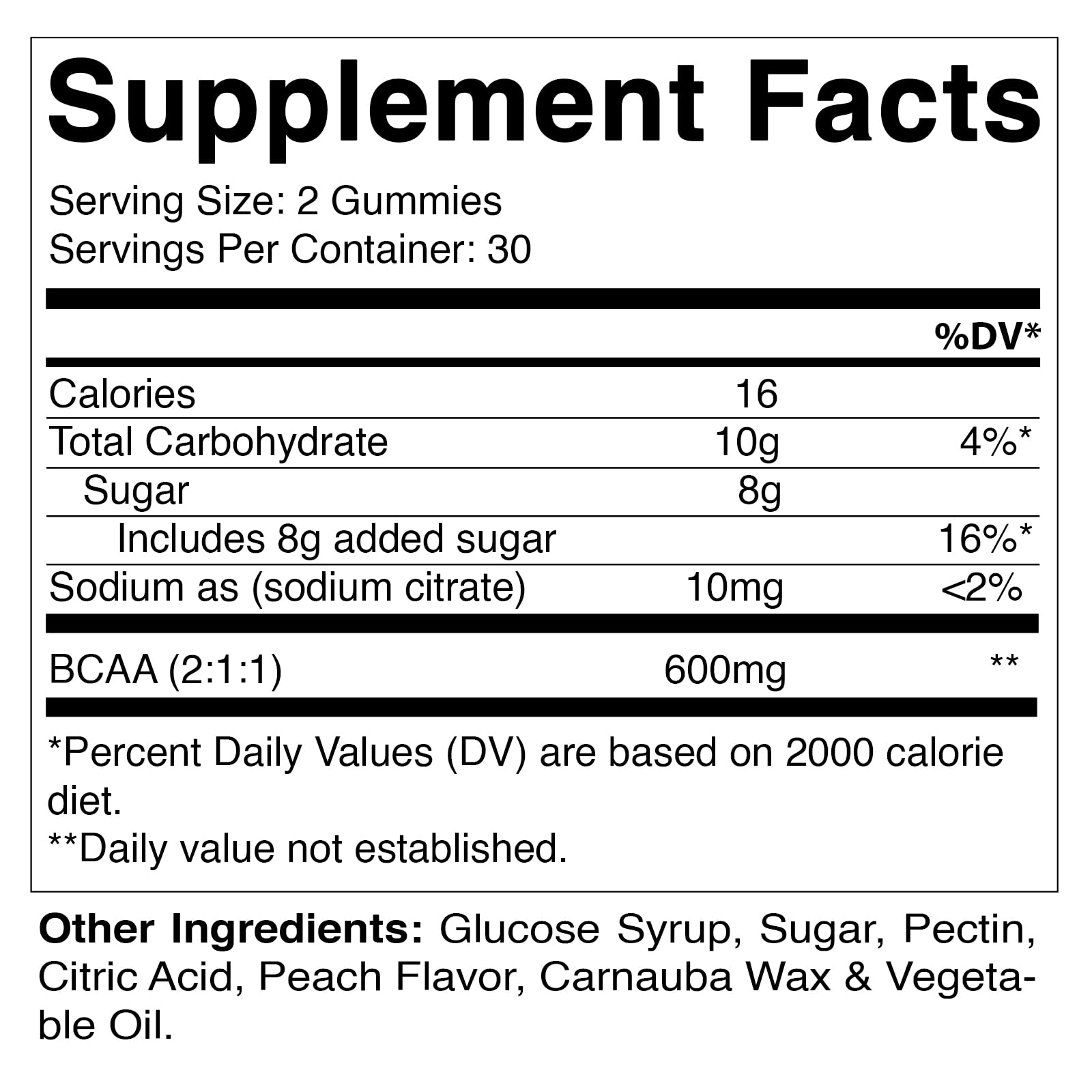 Foto 2 | Suplementos Vitamatic Bcaa En Gomitas 600 Mg, 60 Gomitas Veganas - Venta Internacional.