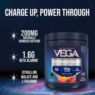 Foto 3 | Ponche De Frutas Vega Energy & Focus 238 g-Venta Internacional