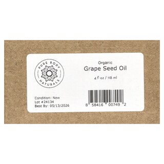 Foto 3 | Aceite De Semilla De Uva Pure Body Naturals Organic 118 Ml - Venta Internacional.