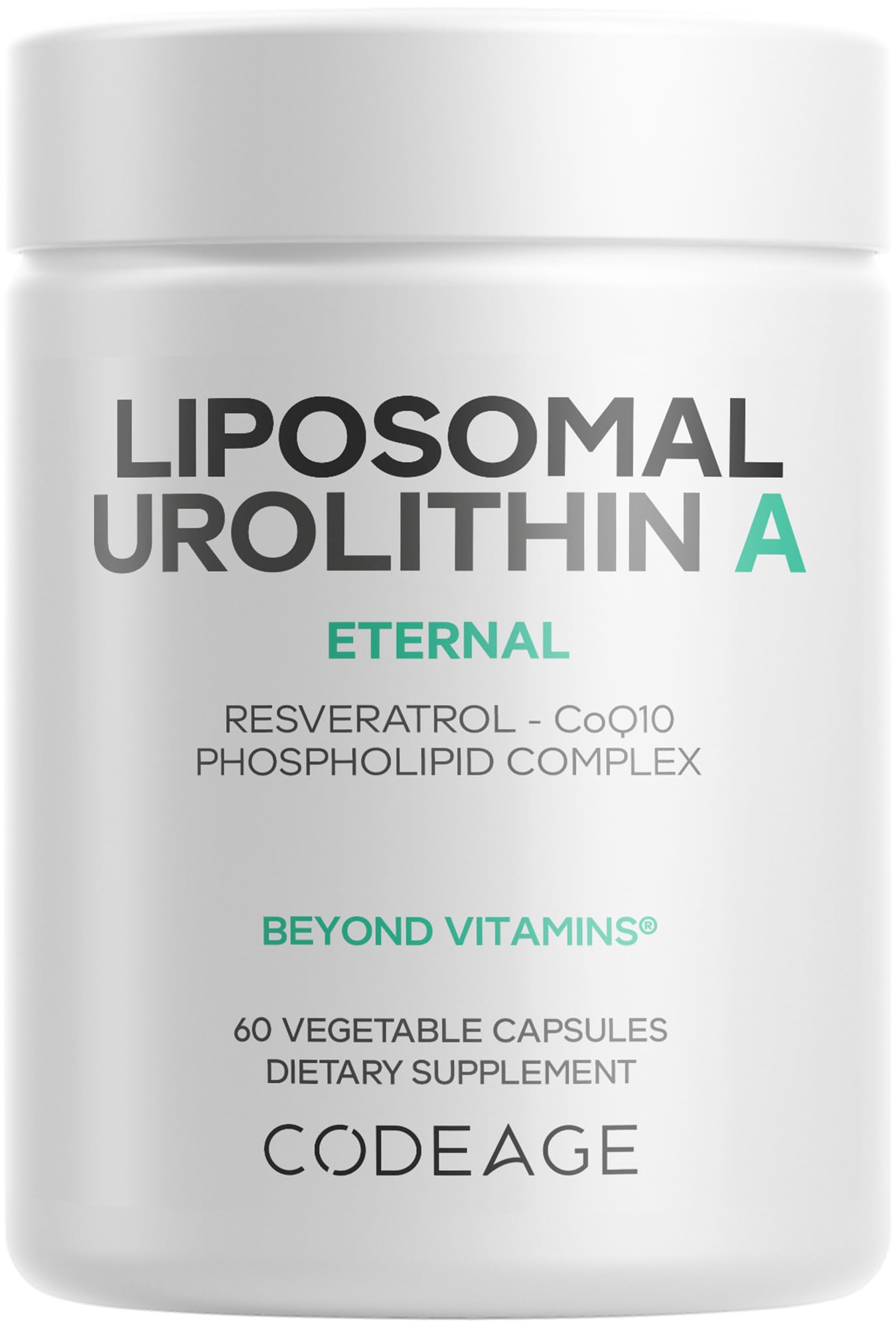 Foto 2 pulgar | Suplemento Codeage de Urolitina A Liposomal 60 Cápsulas -  Venta Internacional