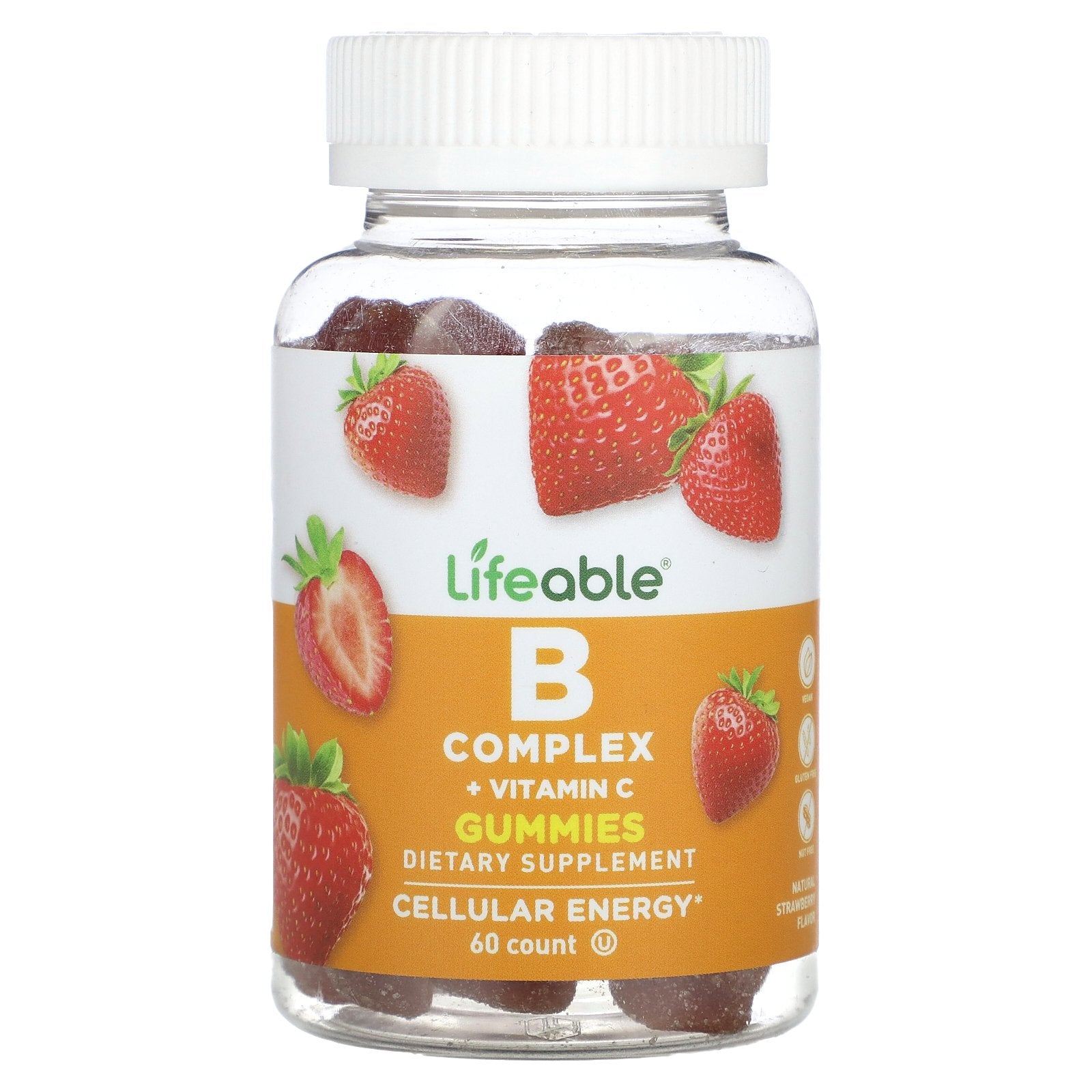 Foto 1 | Suplemento Lifeable B Complex + Gomitas De Vitamina C 60 Unidades - Venta Internacional.