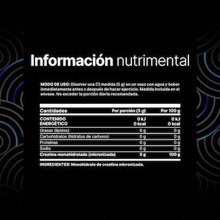 Foto 2 | Creatina B Life Micronizada 300g. 60 Porciones De Alta Pureza Para Desempeño Deportivo. Creatine Monohydrate