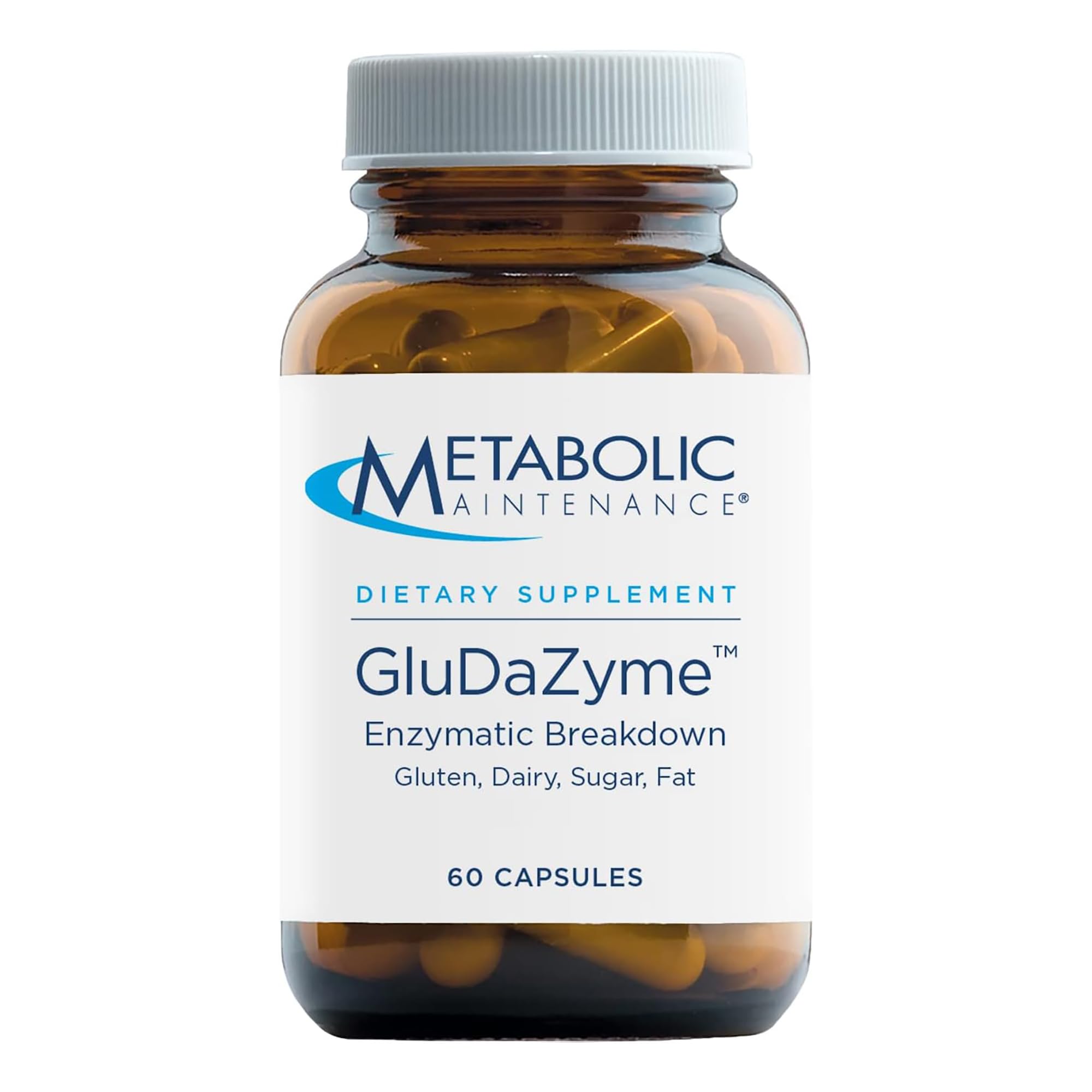 Foto 2 pulgar | Suplemento Para El Mantenimiento Metabólico Gludazyme 500 Mg 60 Cápsulas - Venta Internacional.