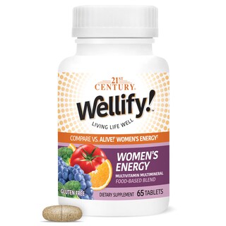 Foto 1 | Suplemento 21st Century Wellify Women's Energy 65 Tabletas - Venta Internacional.