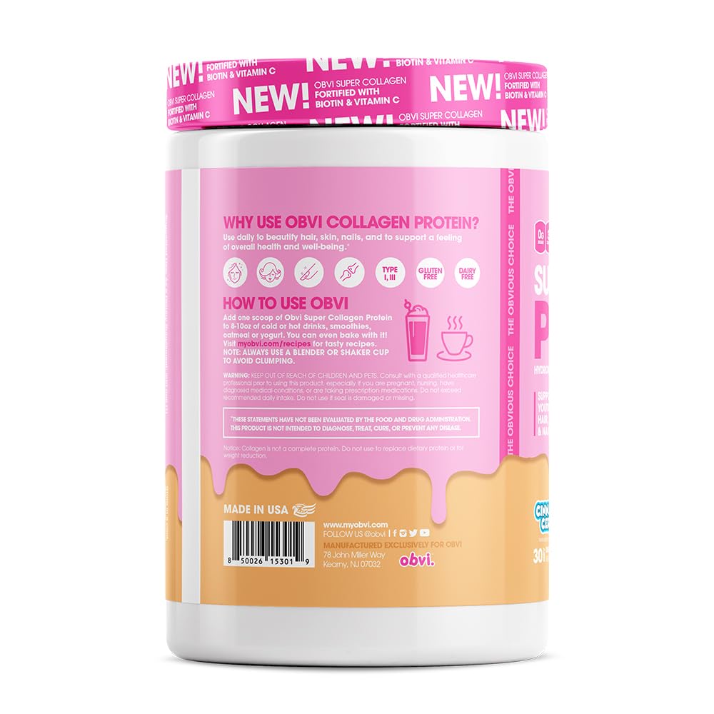 Foto 3 | Suplemento Nutricional de Colágeno Obvi Super Cinnamon Cereal - Venta Internacional