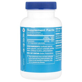 Foto 2 | Suplemento The Vitamin Shoppe De Glicinato De Magnesio 200 Mg 60 Cápsulas Blandas - Venta Internacional.