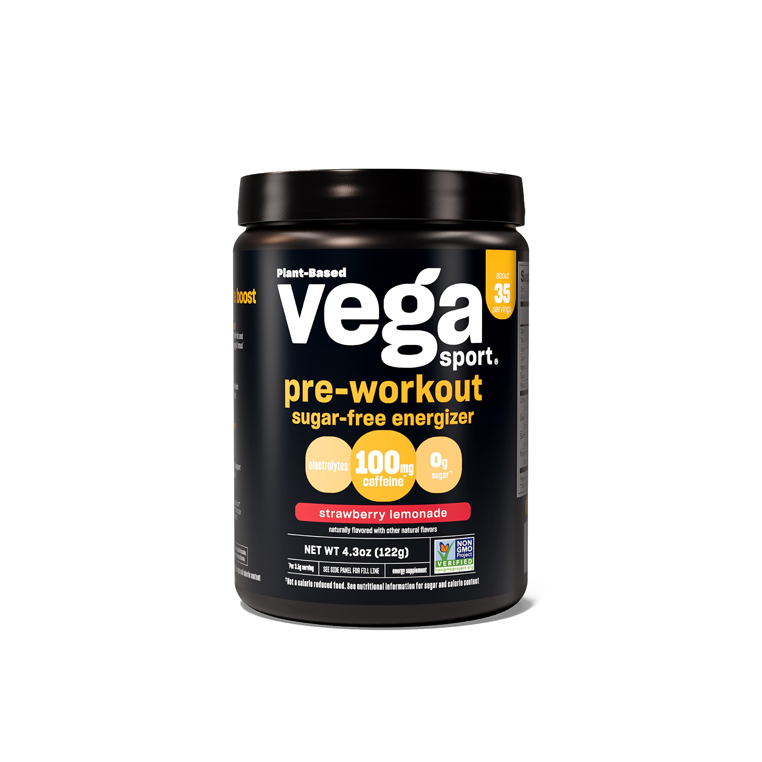 Foto 2 pulgar | Limonada De Fresa Vega Sport Energizer Pre-workout 122 gr - Venta Internacional