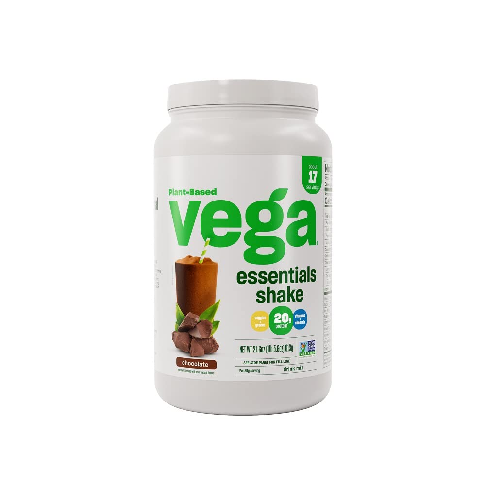 Foto 1 | Proteína En Polvo Vega Essentials Chocolate 613 g- Venta Internacional