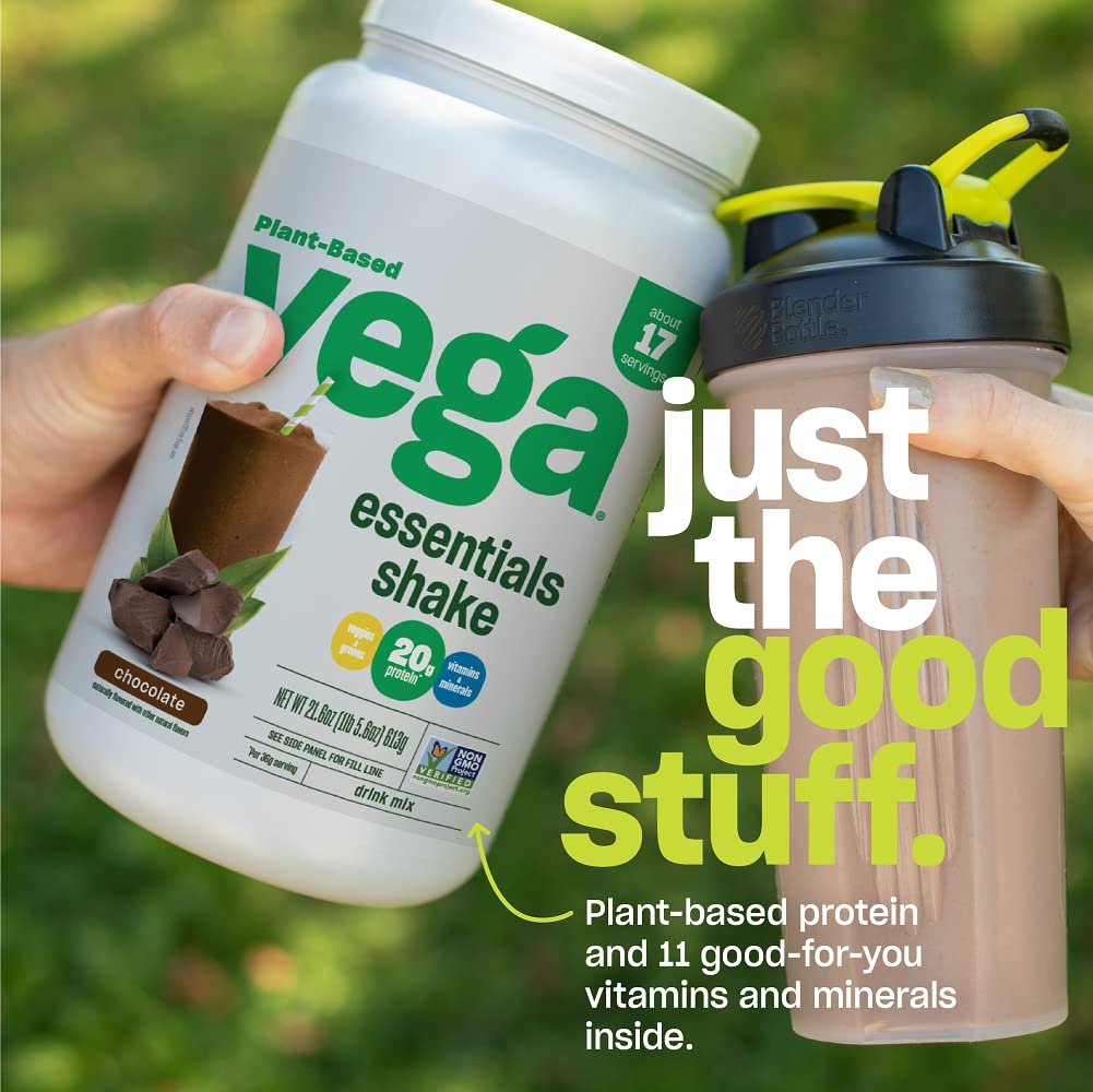 Foto 5 | Proteína En Polvo Vega Essentials Chocolate 613 g- Venta Internacional