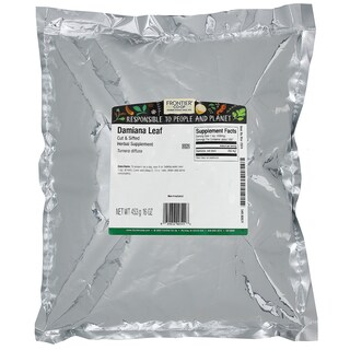 Foto 2 | Hoja De Damiana Frontier Co-op Cortada Y Tamizada 453 G (16 Oz) - Venta Internacional.