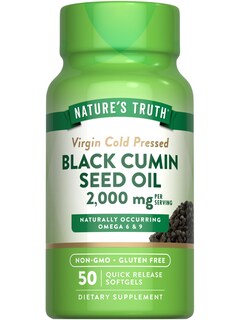 Foto 1 | Aceite De Semillas De Comino Negro Nature's Truth 50 Cápsulas-Venta Internacional