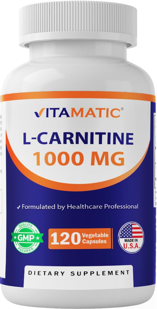 Foto 1 | Suplemento Vitamático De Fumarato De L-carnitina 1000 Mg 120 Cápsulas - Venta Internacional.