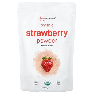 Foto 1 | Microingredientes Orgánicos De Fresa En Polvo 454 G - Venta Internacional.