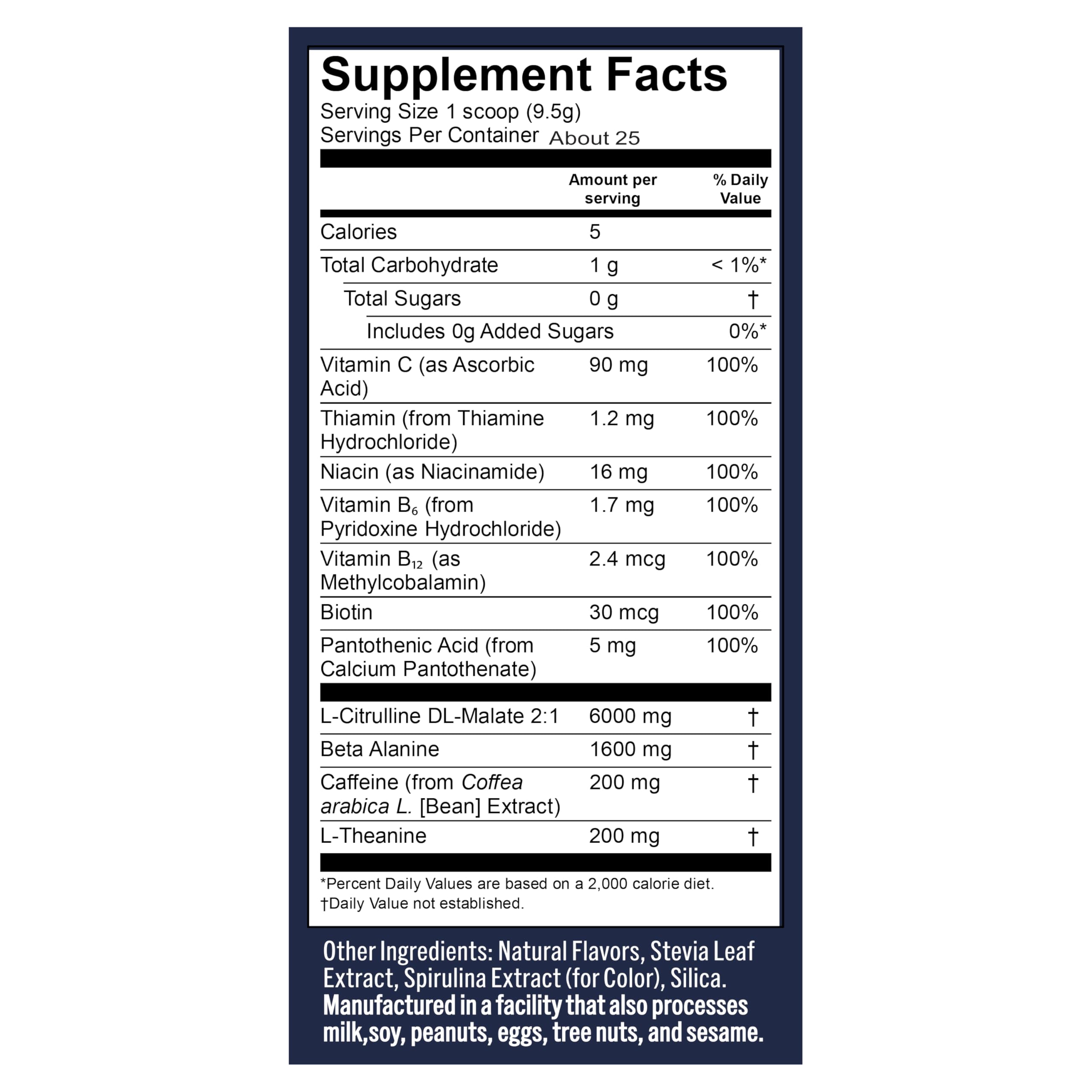 Foto 5 pulgar | Mezcla De Bebidas Vega Energy Focus Blue Raspberry 238 g- Venta Internacional
