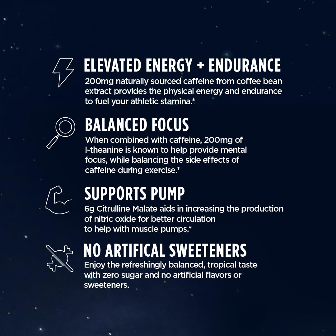 Foto 6 | Mezcla De Bebidas Vega Energy Focus Blue Raspberry 238 g- Venta Internacional