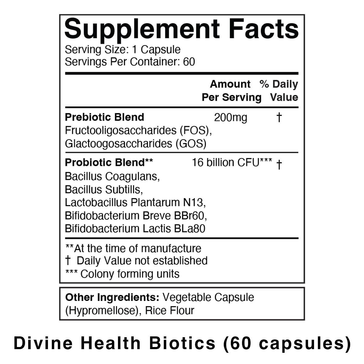 Foto 3 pulgar | Suplemento Alimenticio Divine Health Dr. Colbert Md Zone Biotics 60 Cápsulas - Venta Internacional