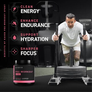 Foto 4 | Pre Entrenamiento Kaged Pre-Kaged Sport Sandía 20 Porciones - Venta Internacional