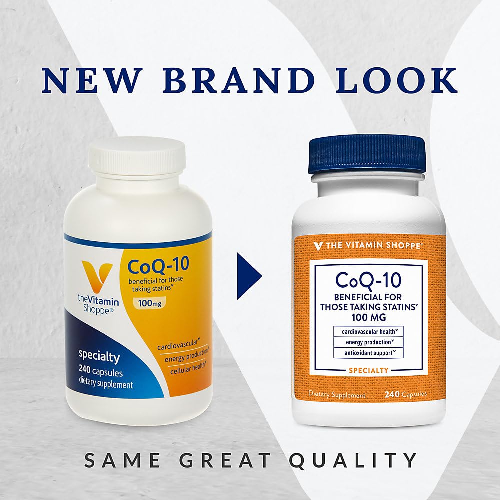 Foto 4 pulgar | Suplemento The Vitamin Shoppe Coq-10 240 Cápsulas - Venta Internacional