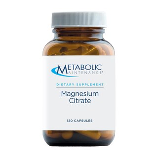 Foto 1 | Suplemento Metabolic Maintenance Citrato De Magnesio 120 Cápsulas - Venta Internacional.