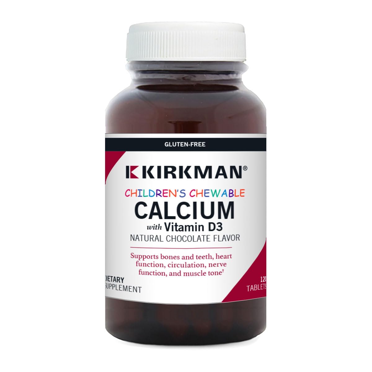 Foto 2 pulgar | Calcio Kirkman Children's con Vitamina D3 Masticables 120 tabletas - Venta Internacional