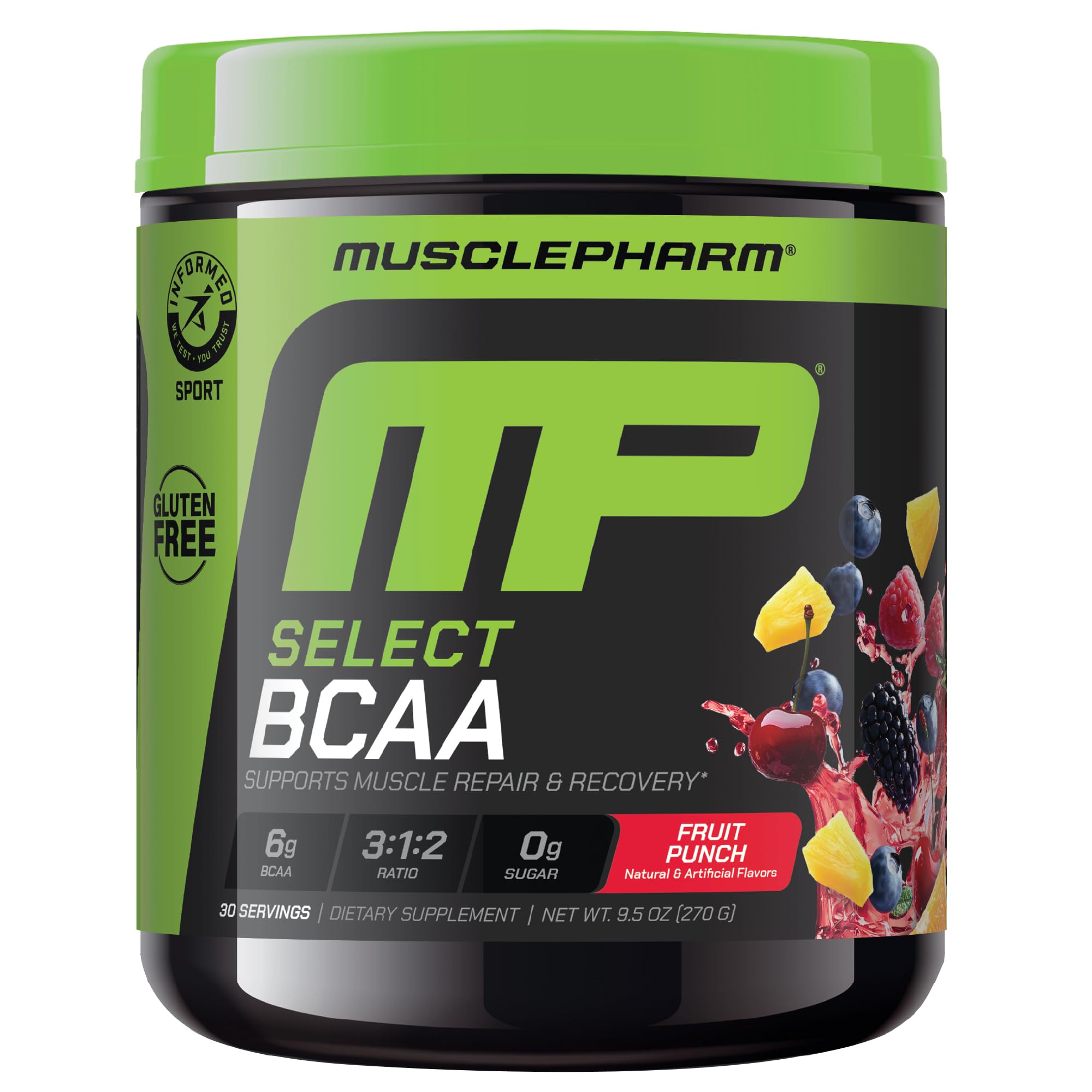 Foto 2 pulgar | Ponche De Frutas Bcaa En Polvo Musclepharm Essentials, 30 Porciones - Venta Internacional.