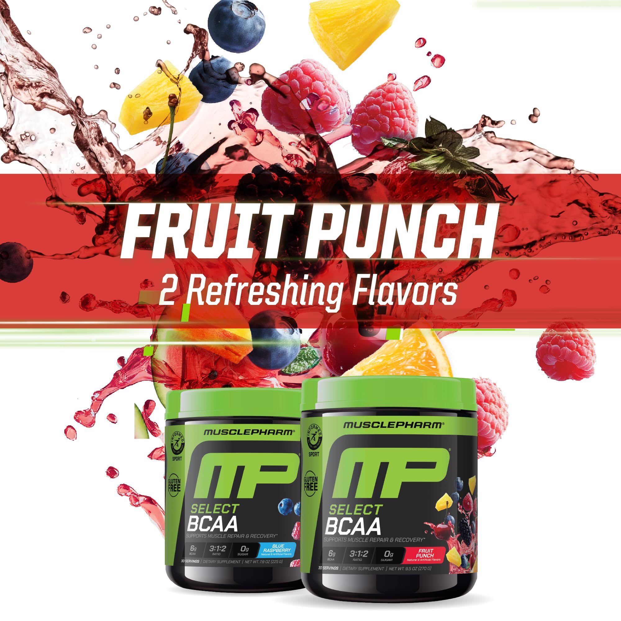 Foto 3 pulgar | Ponche De Frutas Bcaa En Polvo Musclepharm Essentials, 30 Porciones - Venta Internacional.