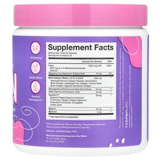 Foto 2 | Suplemento Obvi Collagenic Burn Pm 90 Cápsulas - Venta Internacional.
