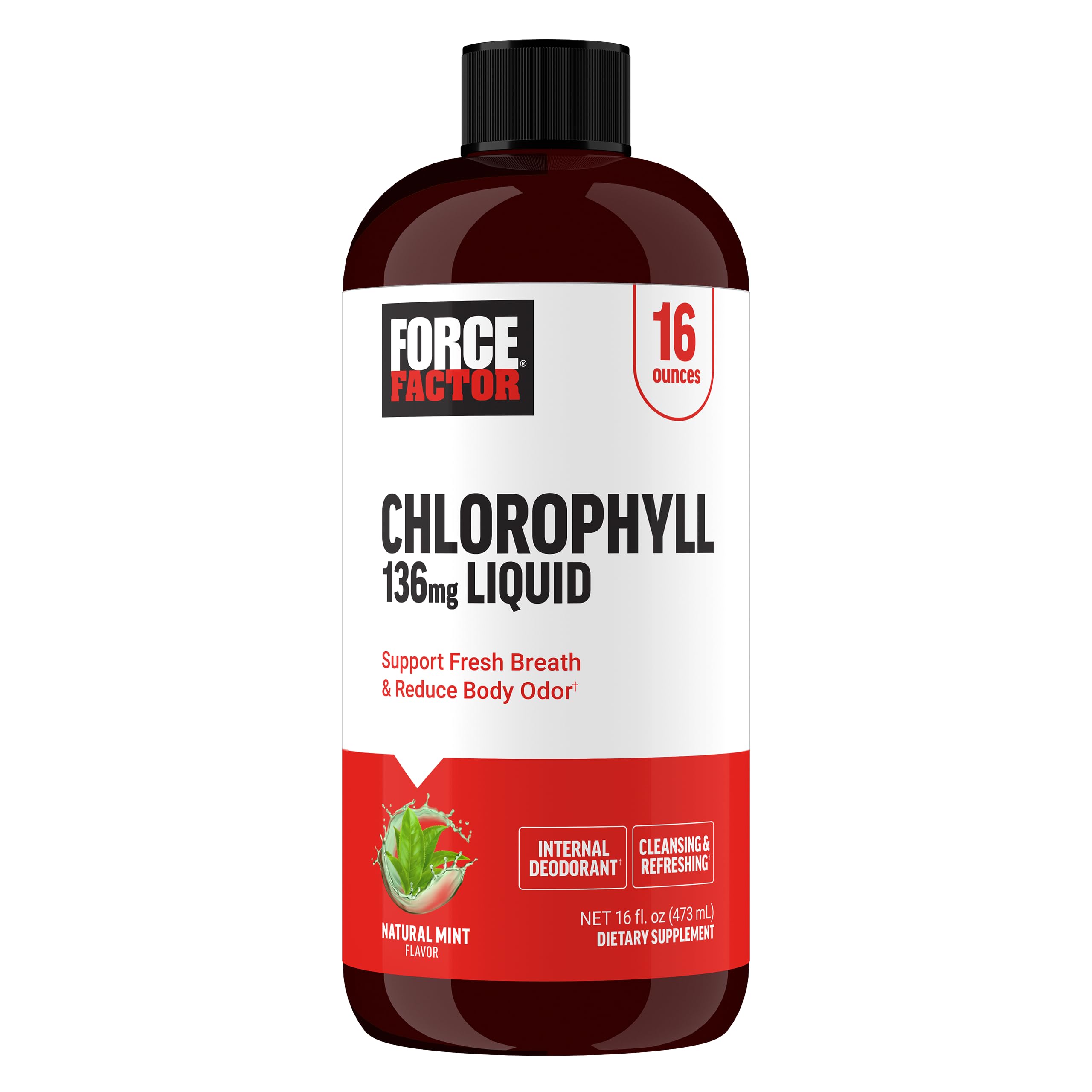 Foto 2 pulgar | Suplemento Líquido Force Factor Chlorophyll 473 Ml - Venta Internacional