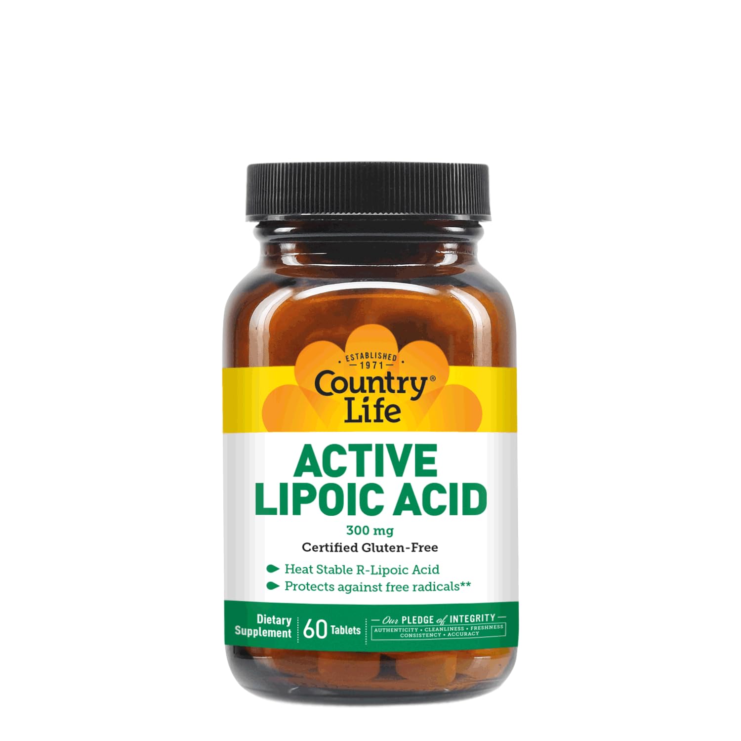 Foto 1 | Suplemento Del Complejo De Ácido Lipoico R-alfa Country Life 300 Mg - Venta Internacional.