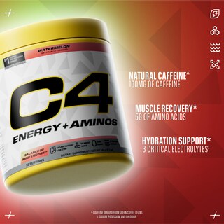Foto 3 | Suplemento Cellucor C4 Energy + Aminos en Polvo 30 Porciones - Venta Internacional