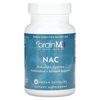 Foto 1 | Suplemento Brainmd Nac 600 Mg 60 Cápsulas Veganas - Venta Internacional